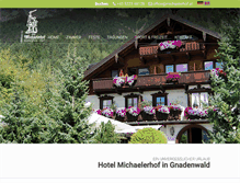 Tablet Screenshot of michaelerhof.at